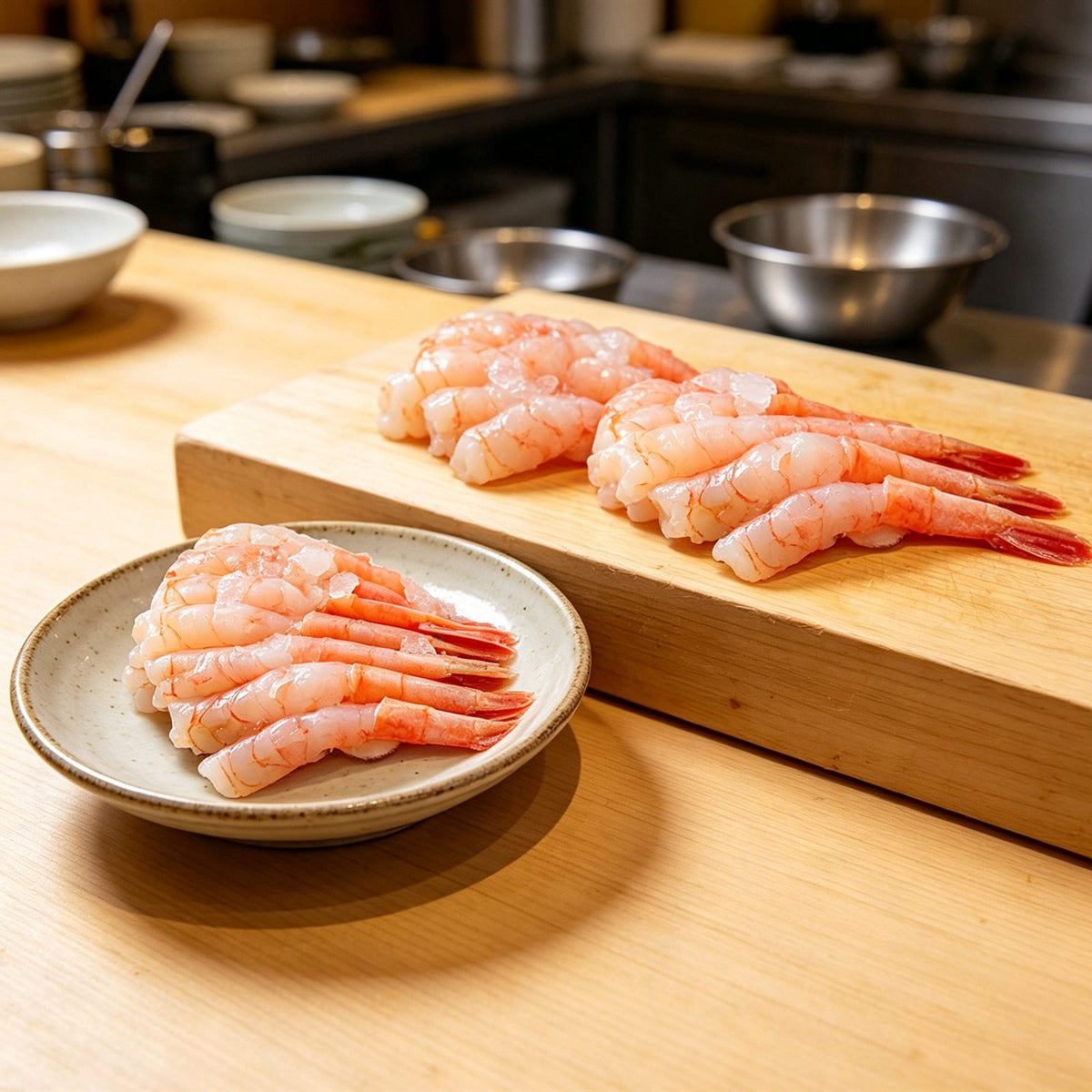 Jumbo Farm-Raised Shrimp Sushi Grade