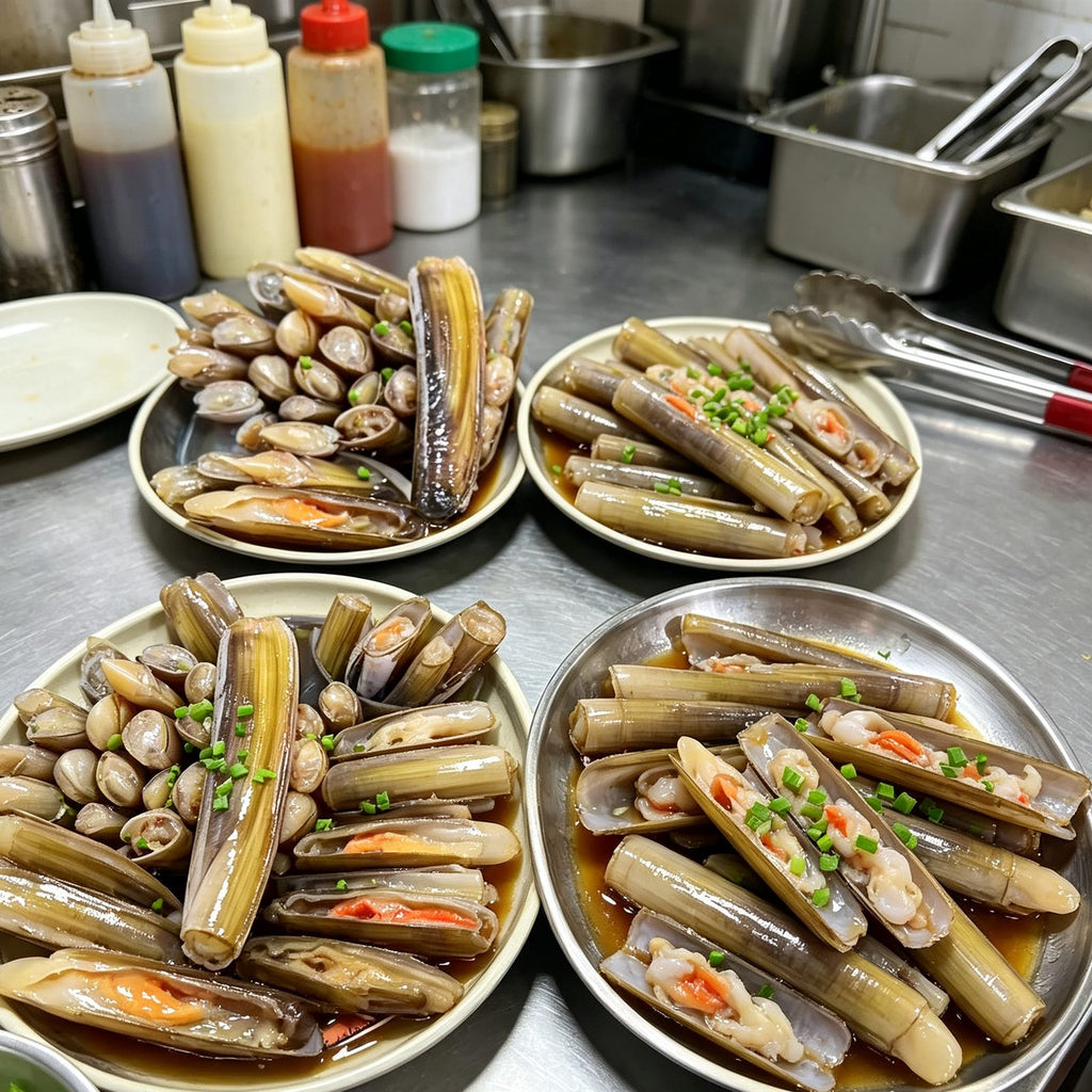 Fresh Premium Bamboo Clams Delicacy