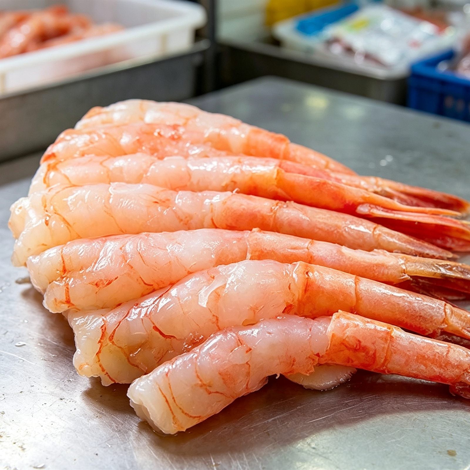 Jumbo Farm-Raised Shrimp Sushi Grade